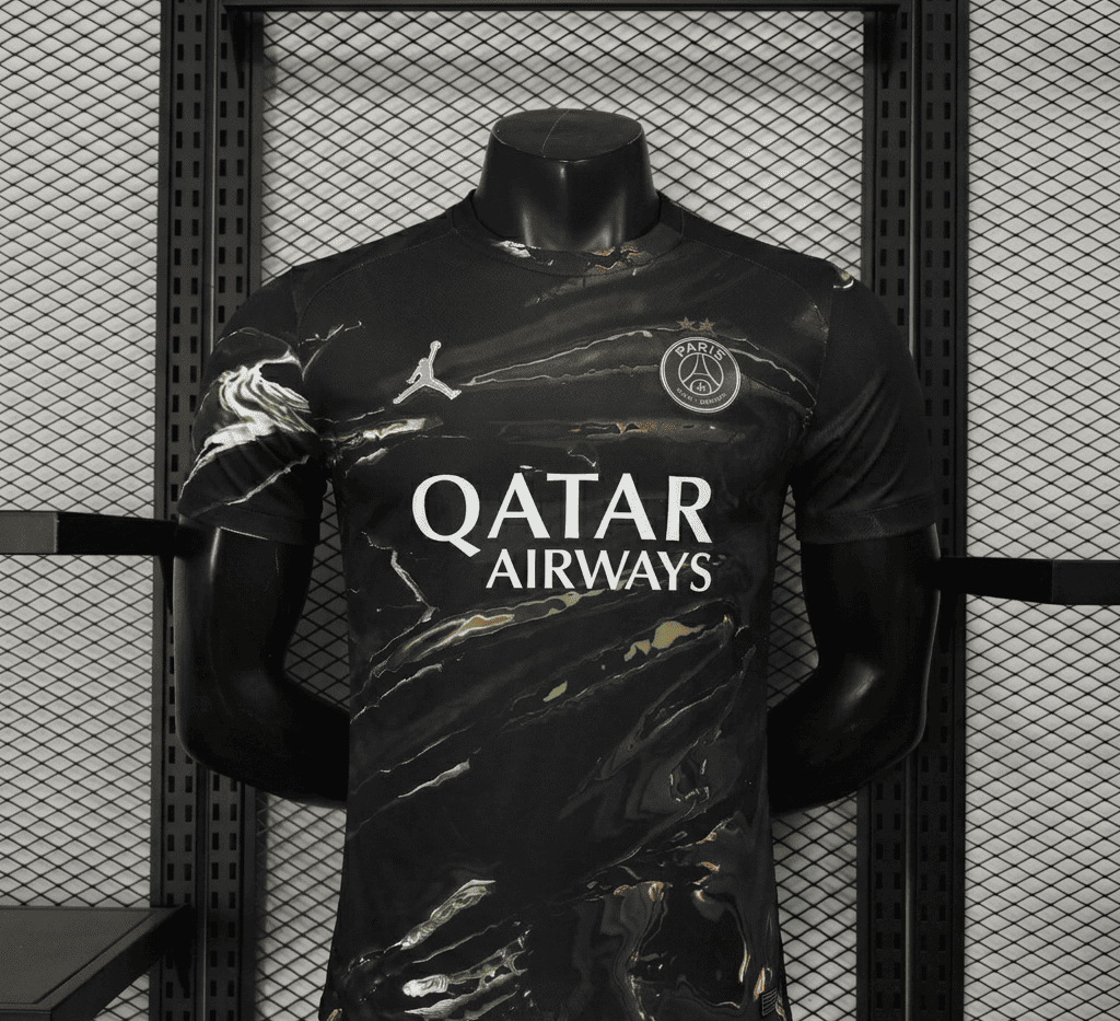 PSG Cinquième Maillot Night Stadium 2025-26 - 2 etoiles -Version Supporter - Flocage Back2Back